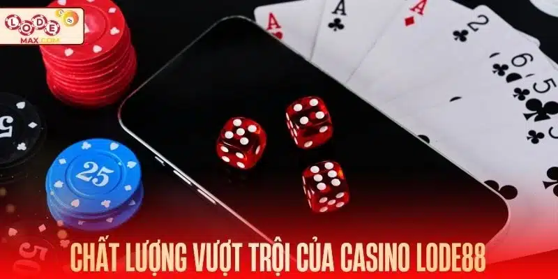 Sảnh game Casino Lode88 thu hút nhiều thành viên