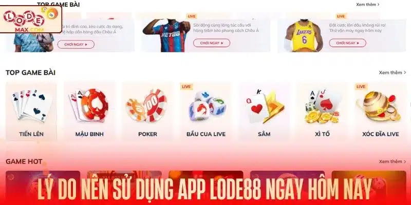 Lý do bạn nên tải app Lode88 ngay hôm nay